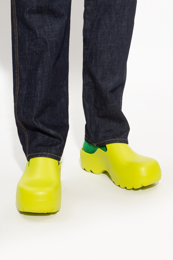 関税送料無料【BOTTEGA VENETA】Flash slippers Bottega Veneta Flash Mule Sandal in Vapor | FWRD
